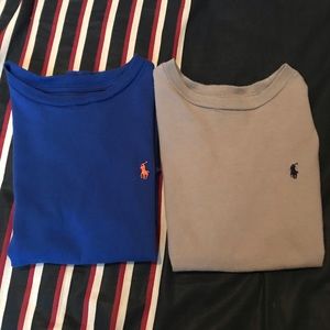 2 Boys Ralph Lauren Polo Shirts.
